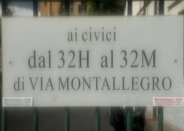 Montallegro 32m Free Parking * Genua